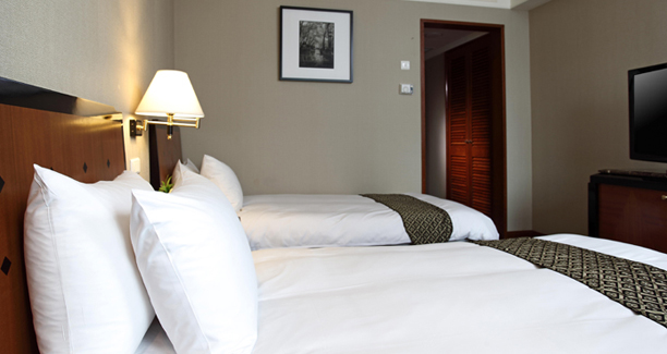 全国大饭店精致双床房图片