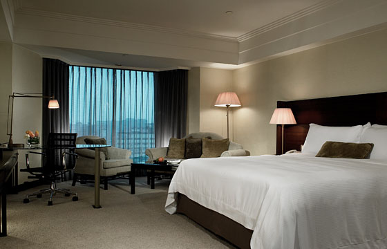 晶华酒店豪华客房图片