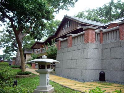 梅庭游客中心-日式建筑外观