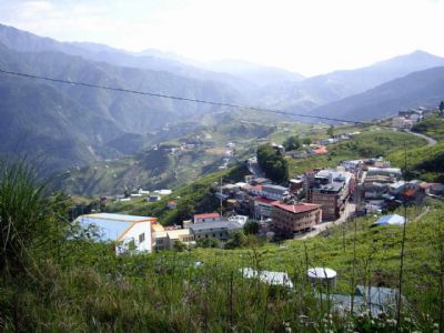 福寿山农场-俯望农场山景