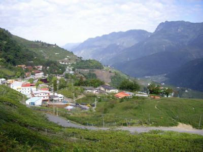 梨山风景区-远眺梨山街景